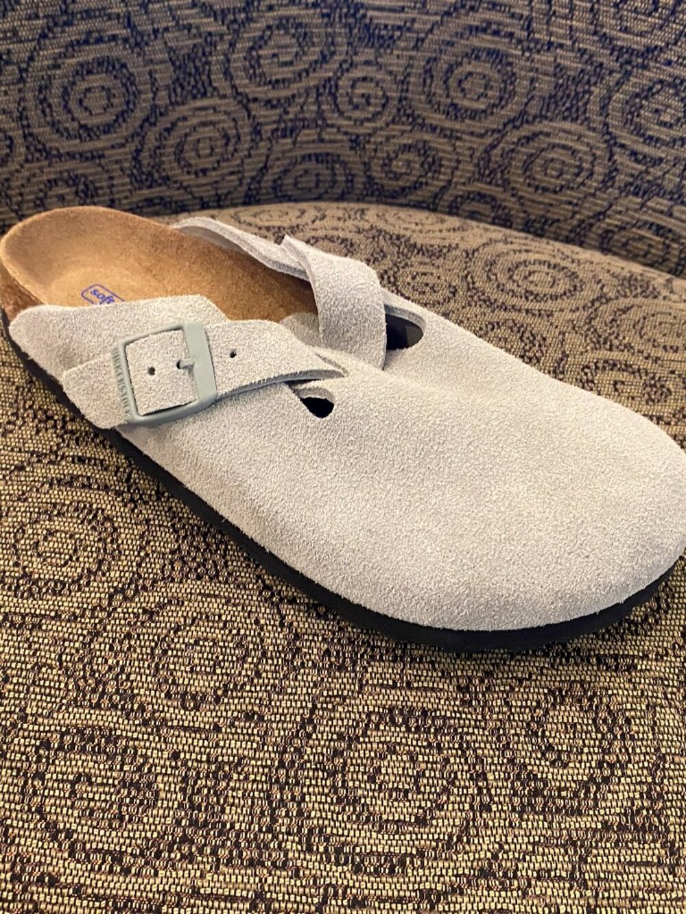Birkenstock - Boston Suede Pure Sage - Multiple Sizes (NEW W/ BOX)